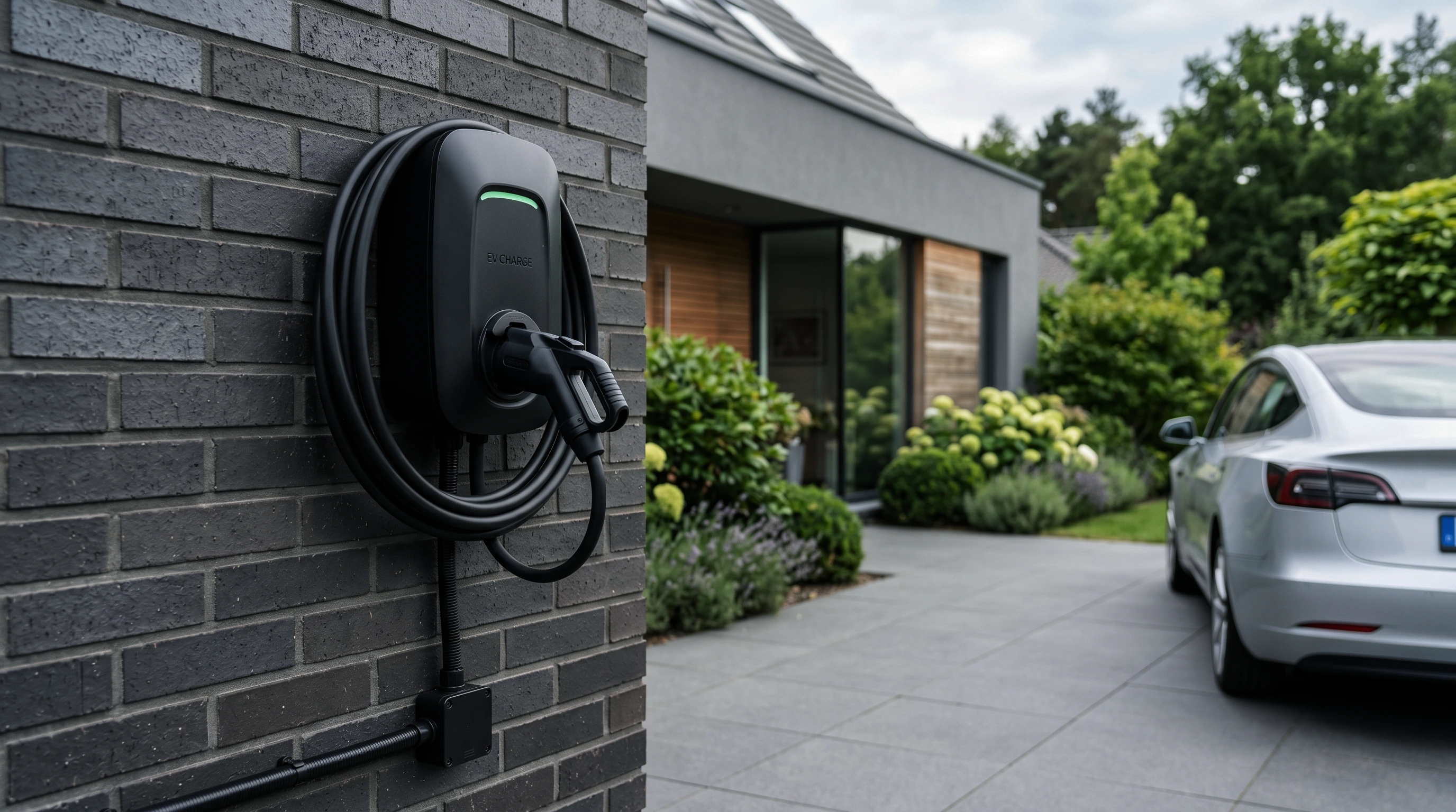 Tethered EV Charger