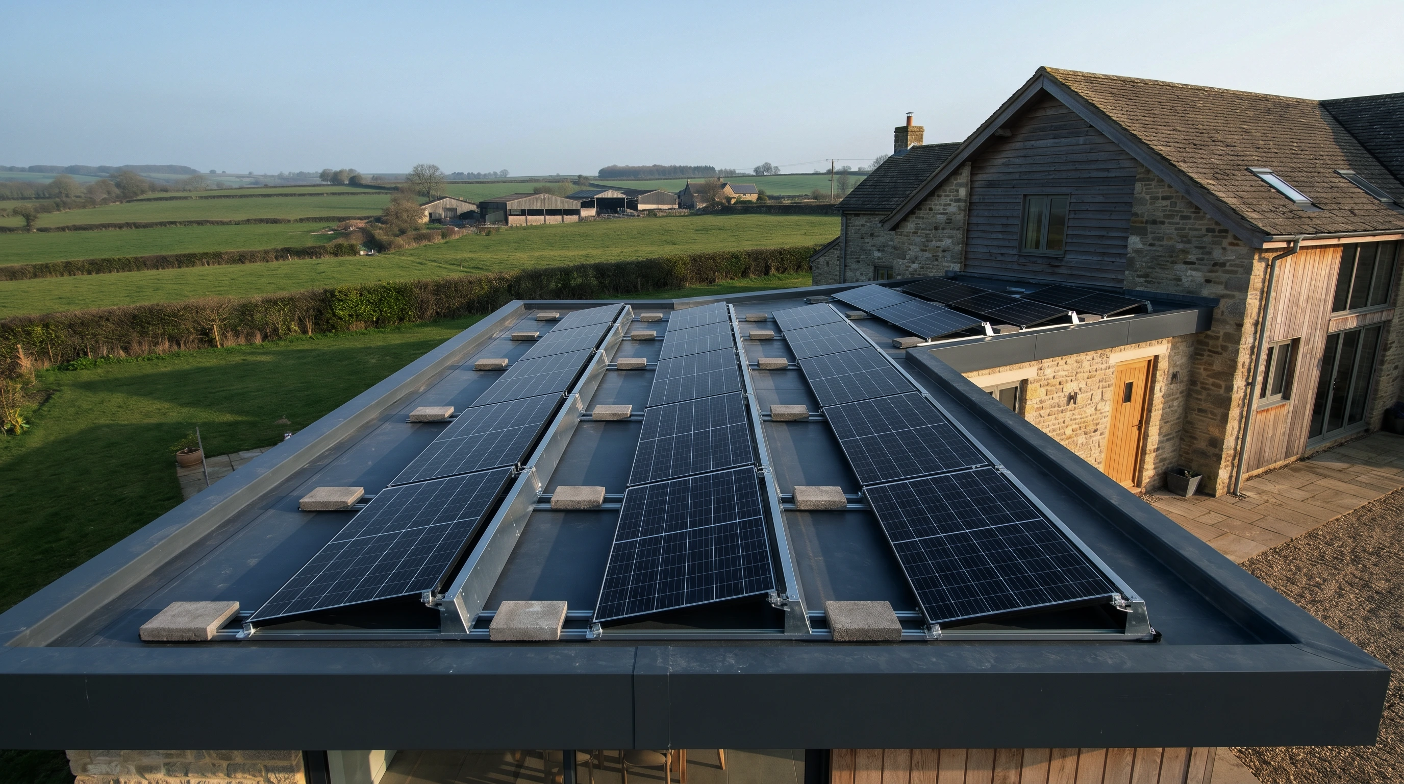 Flat Roof Solar